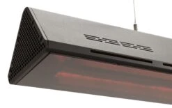 Sunred Smart Terrasverwarmer Proglax Gastro Wand/Hangend Zwart 2000 Watt