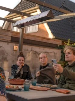 Sunred Smart Terrasverwarmer Proglax Gastro Wand/Hangend Zwart 2000 Watt -Tuinbenodigdheden image 1013