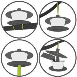 Voederhuis Finch Antraciet 5 Voederhuis Finch Antraciet -Tuinbenodigdheden image 1037