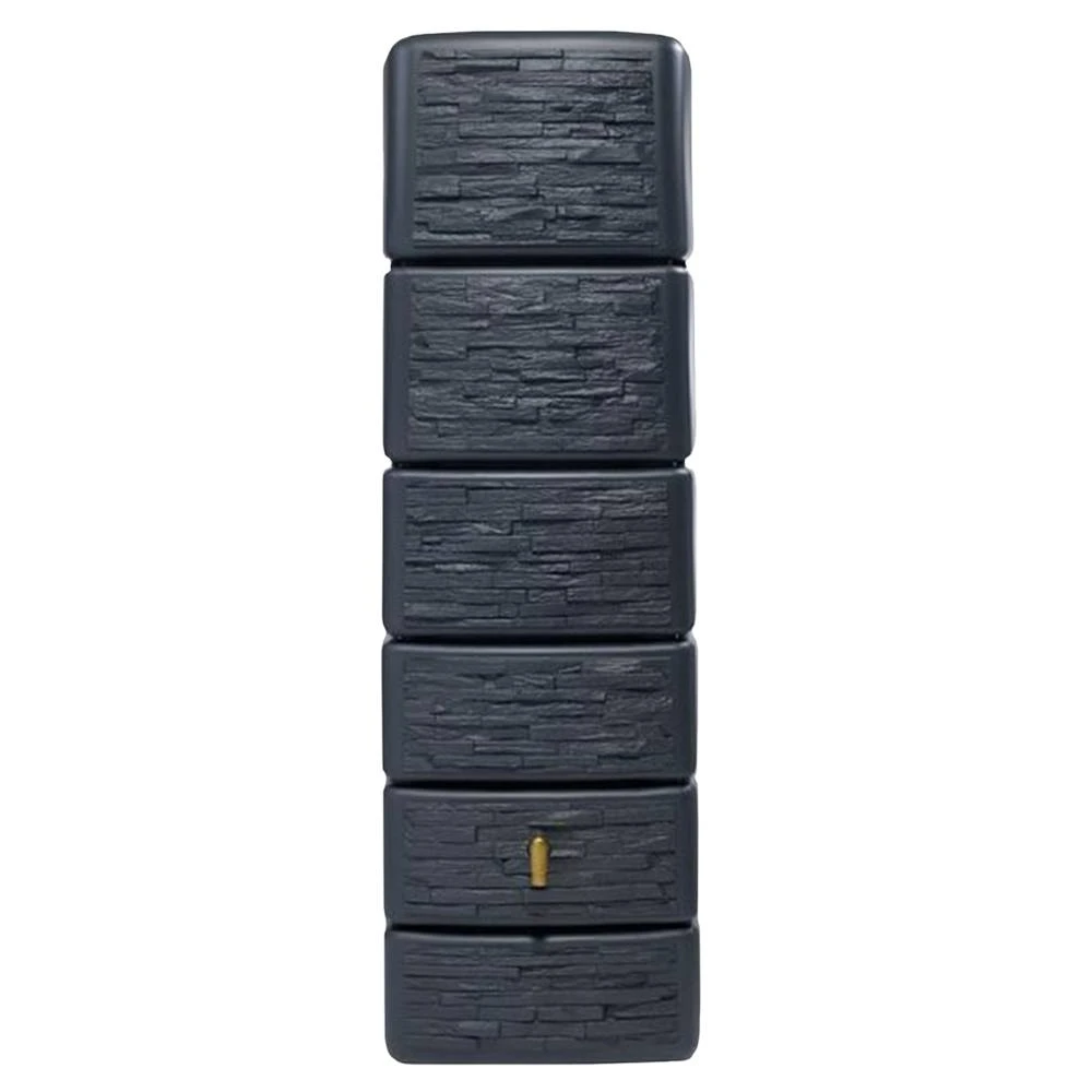 Garantia SLIM Wandtank 300 Ltr Stone Decor Antraciet 1 Garantia SLIM Wandtank 300 Ltr Stone Decor Antraciet
