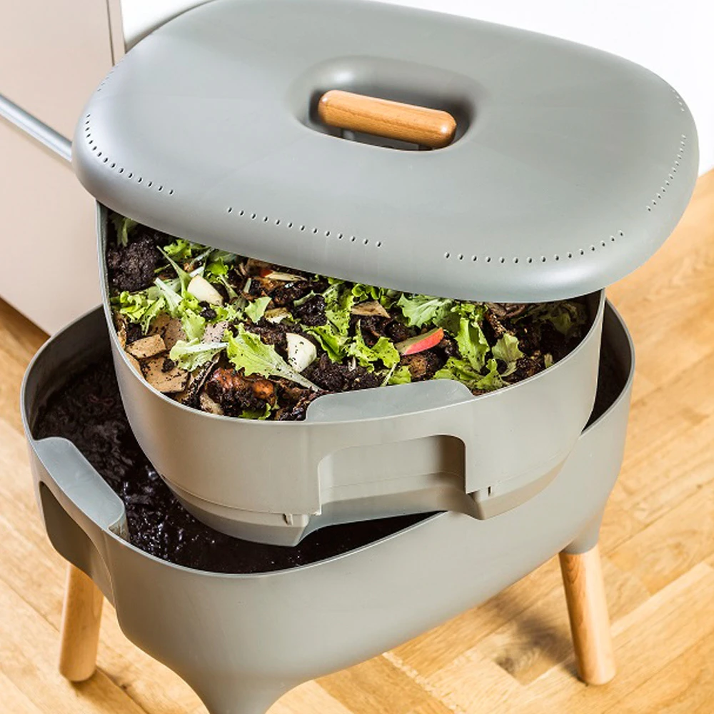 Worm Composter Lime 2 Worm Composter Lime - Afbeelding 2