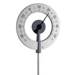 TFA Dostmann TuinThermometer Lollipop Antraciet