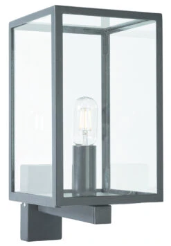 Franssen Gevellamp Lofoten Vierkant Zwart