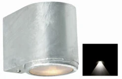 Franssen Franssen Robuuste Gevelspot Mandal Downlight Rond Gegalvaniseerd - 12V