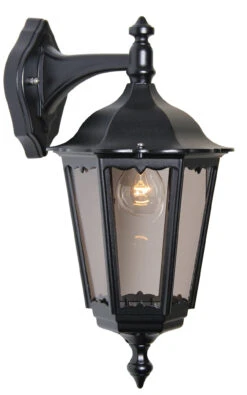 Franssen Franssen Traditionele Buitenlamp Cartella 2 Hangend Zwart - 12V