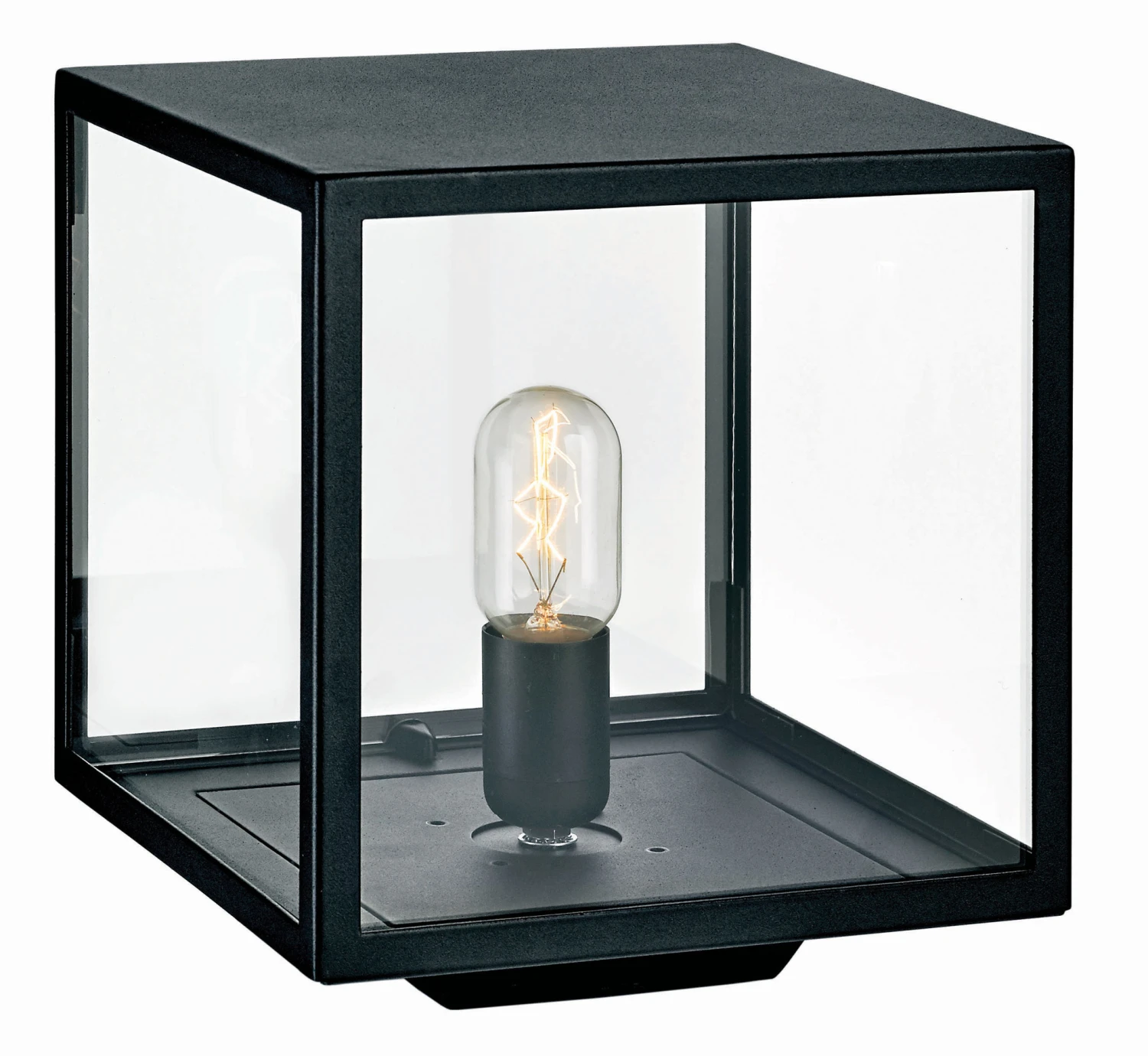 Franssen Franssen Sokkellamp Lofoten Vierkant Zwart - 12V 1 Franssen Franssen Sokkellamp Lofoten Vierkant Zwart - 12V