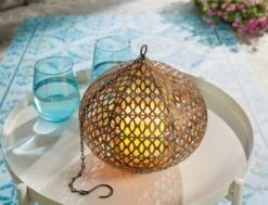 LuxForm Accu Marokaanse Lamp Edessa -Tuinbenodigdheden image 1777