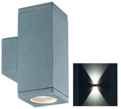 Franssen Franssen Gevelspot Up/down Light Fin-Motion Antraciet - 12V