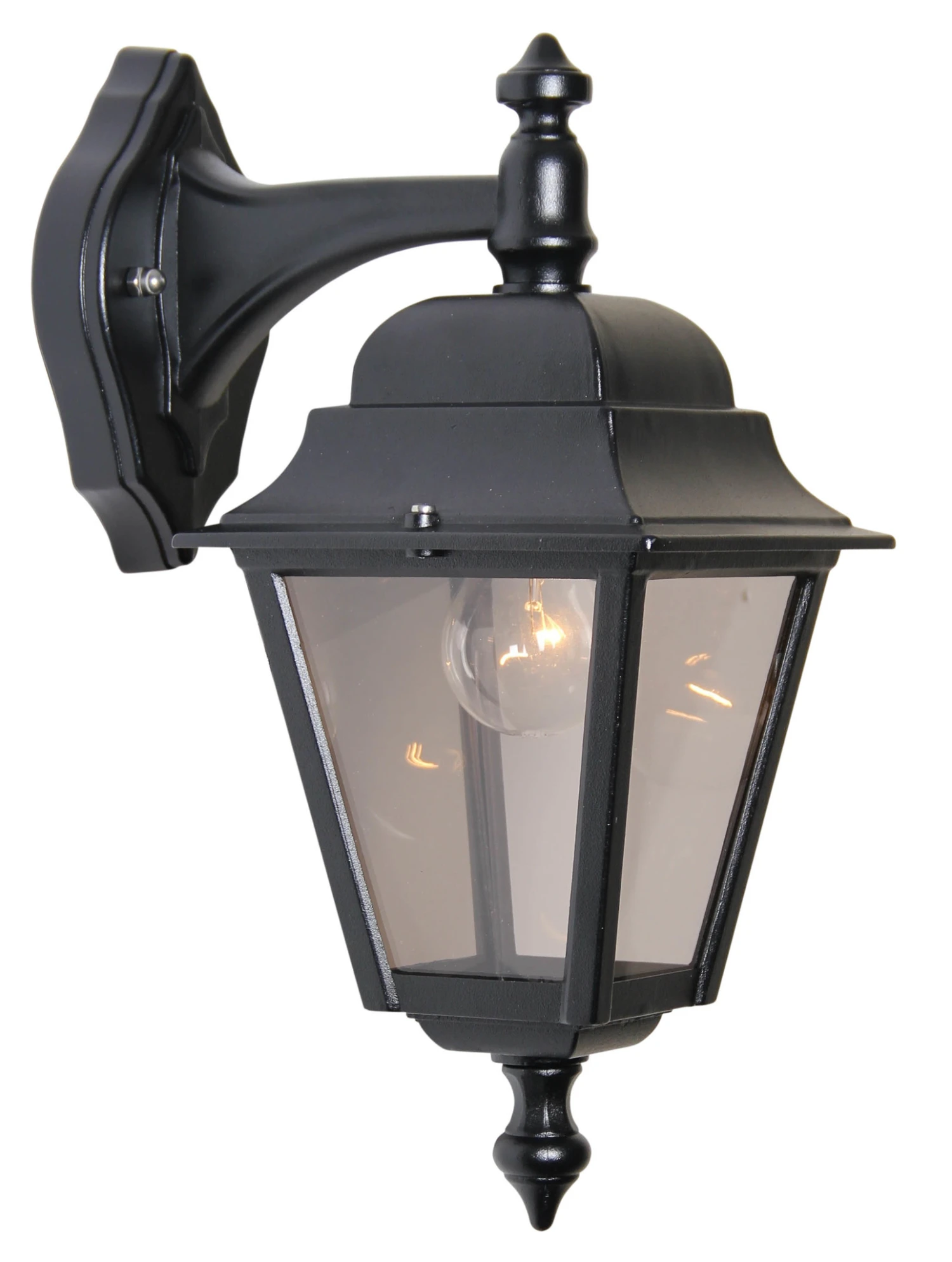 Franssen Gevellamp Down Quadrana 2 Zwart 1 Franssen Gevellamp Down Quadrana 2 Zwart