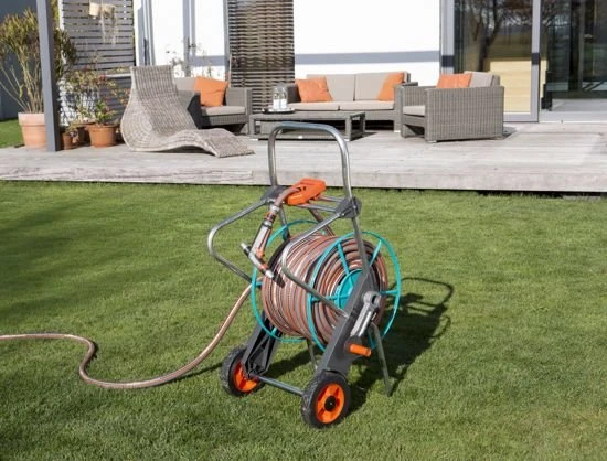 Gardena Metalen Slangenwagen 100 3 Gardena Metalen Slangenwagen 100 - Afbeelding 3