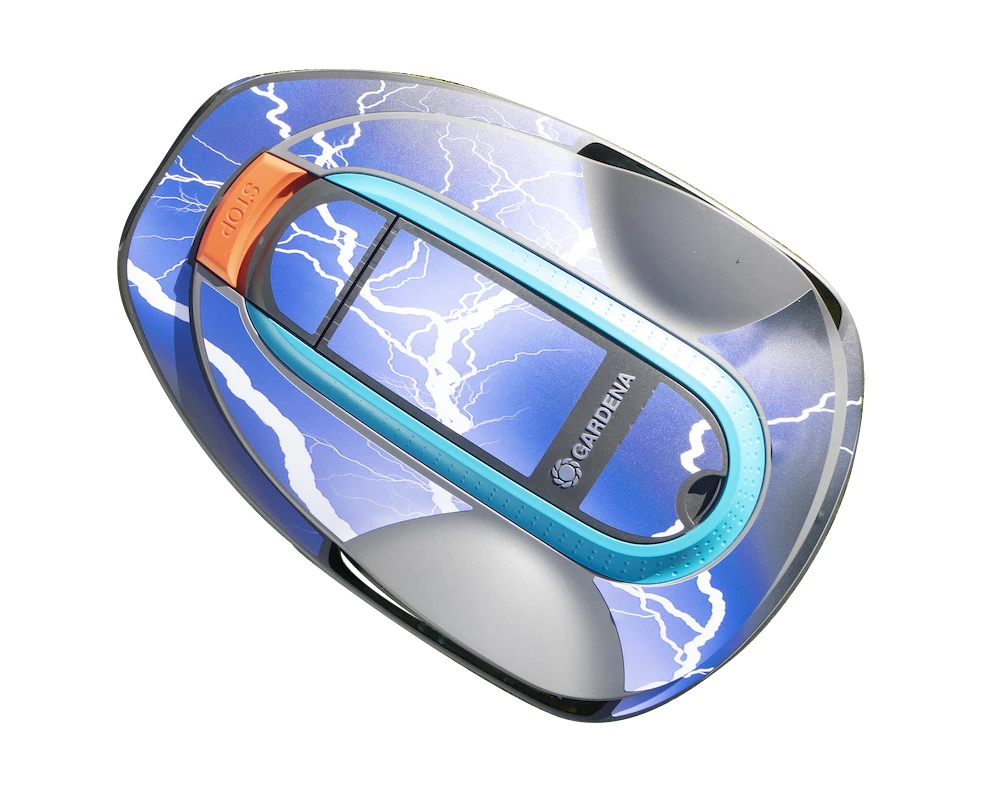 Twinckels Outfit Voor Gardena Robotmaaier 250/350/500 - Bliksem 2 Twinckels Outfit Voor Gardena Robotmaaier 250/350/500 - Bliksem - Afbeelding 2