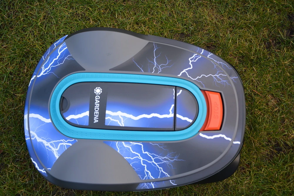 Twinckels Outfit Voor Gardena Robotmaaier 250/350/500 - Bliksem 5 Twinckels Outfit Voor Gardena Robotmaaier 250/350/500 - Bliksem - Afbeelding 5