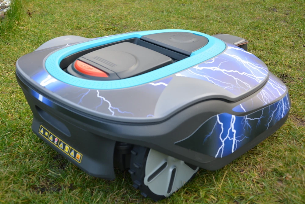 Twinckels Outfit Voor Gardena Robotmaaier 250/350/500 - Bliksem 9 Twinckels Outfit Voor Gardena Robotmaaier 250/350/500 - Bliksem - Afbeelding 9