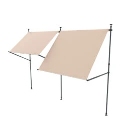 Nesling Balkon Zonnescherm Flex Frame Koppelstuik