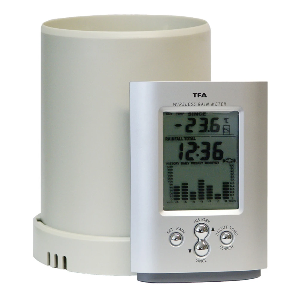 TFA Dostmann Regenmeter Monsun 1 TFA Dostmann Regenmeter Monsun