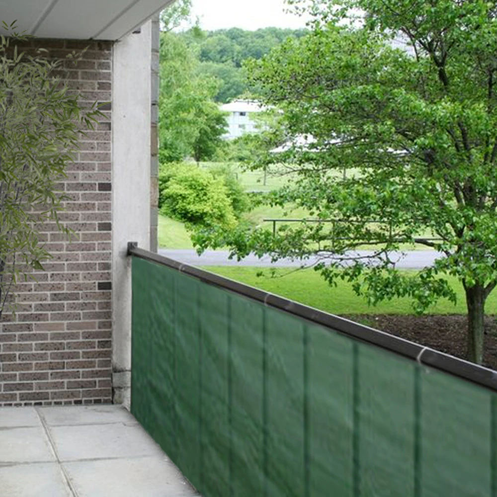 Balkondoek 0,9 X 5 Mtr Groen 2 Balkondoek 0,9 X 5 Mtr Groen - Afbeelding 2