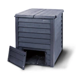 Compostvat Thermo-Wood 600 Bruin-zwart Beluchting